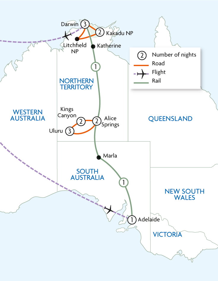 The Ghan - The Ultimate Territory Tour