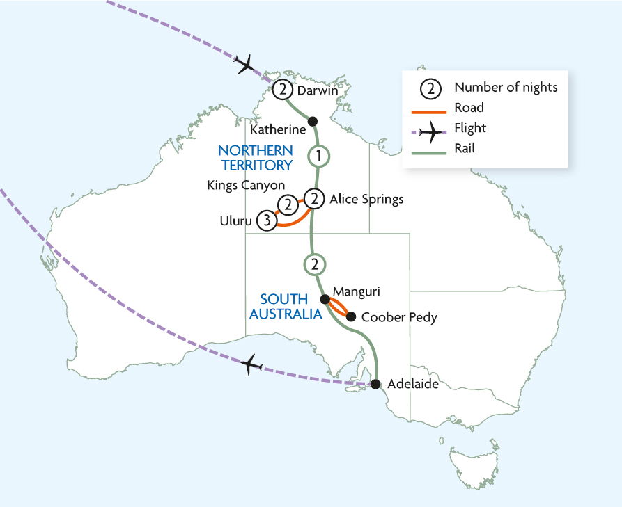 The Ghan Expedition - Red Centre Spectacular