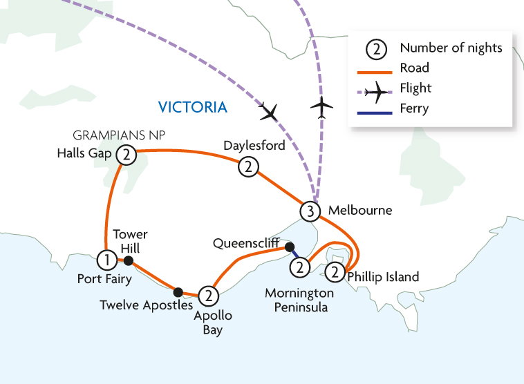 Great Southern Touring Route