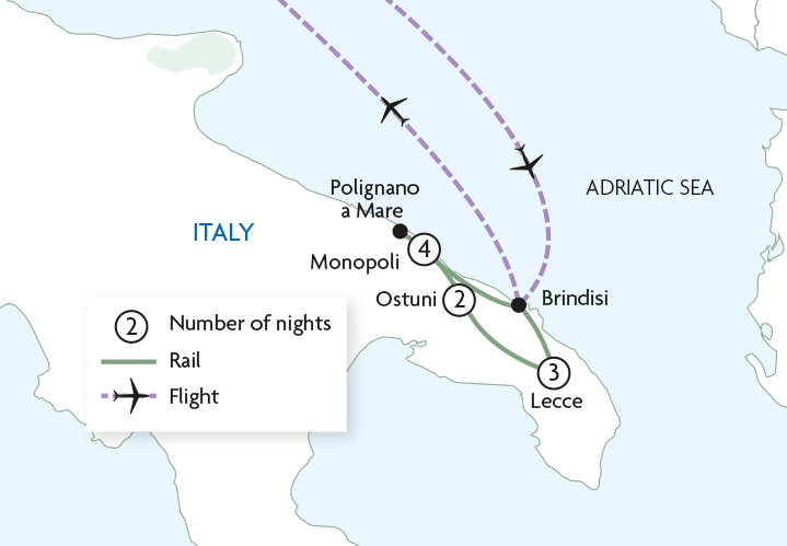 Discover Puglia By Rail