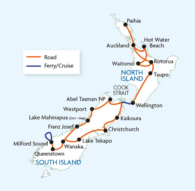 Tour Route Map