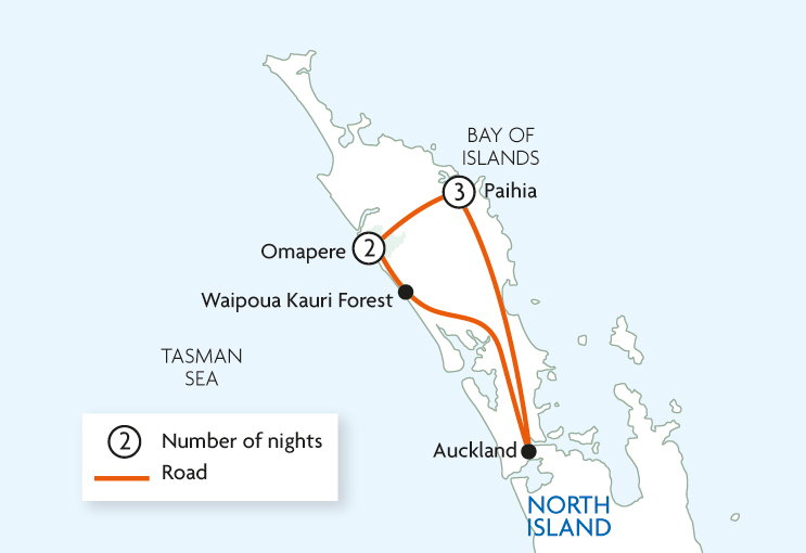 Bay of Islands & Northland Extension