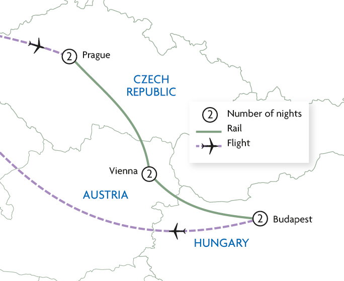 Central Europe's Iconic Cities by Rail