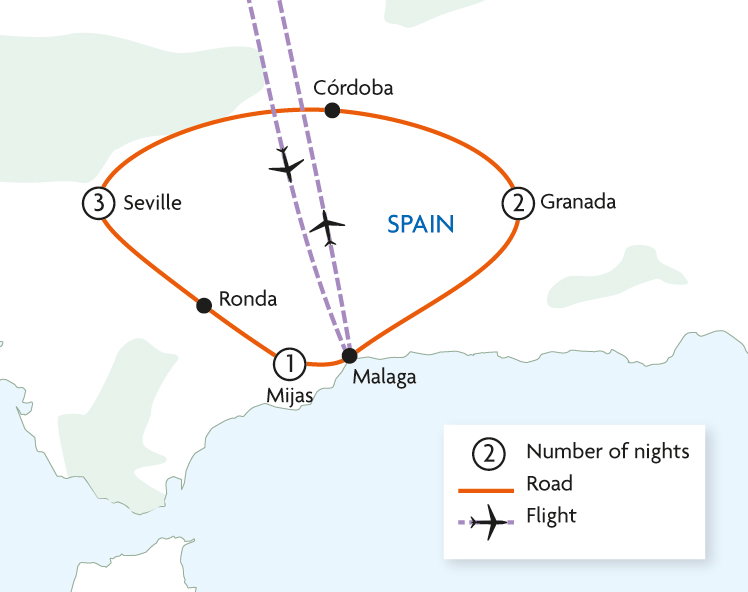 Classical Spain: Seville, Cordoba & Granada