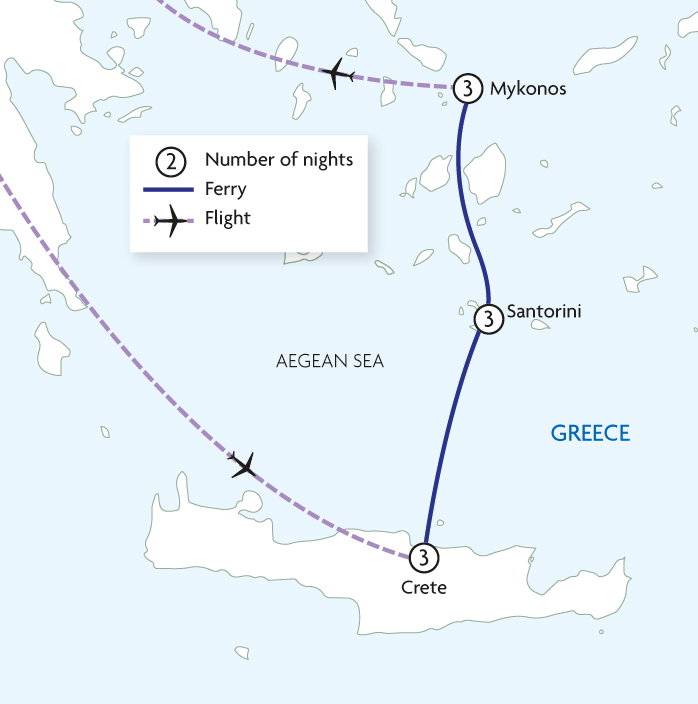 Classic Greek Island Hopping