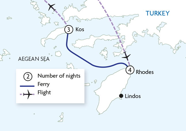 Greek Island Hopping: Rhodes & Kos