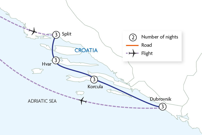 Island Hopping on the Dalmatian Coast