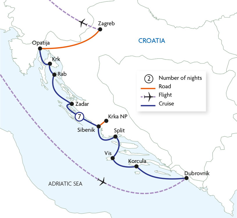 Adriatic Coastal Cruise