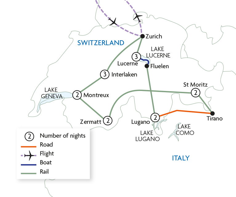 Grand Rail Tour of Switzerland