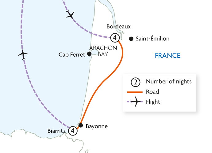A Taste of Bordeaux, Biarritz and the French Basque
