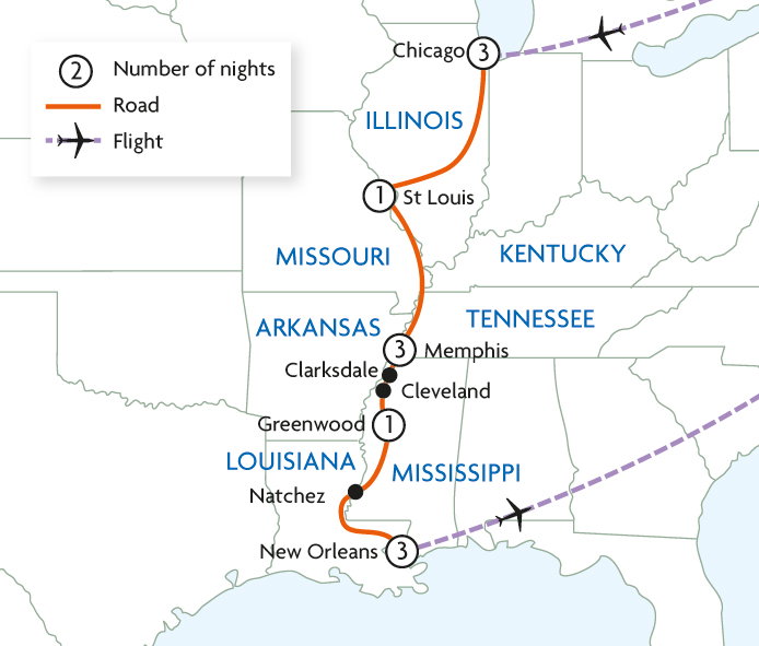 The Rhythm Road - Chicago to New Orleans