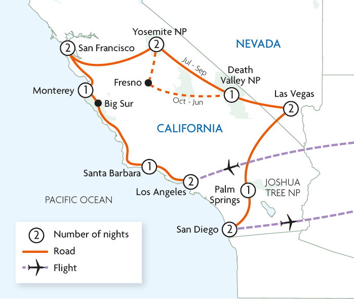Best of California & Las Vegas