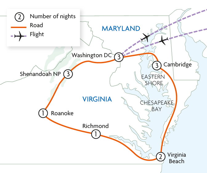Capital Region & The Blue Ridge Mountains