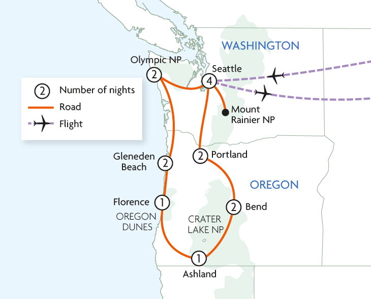 Oregon & Washington Explorer