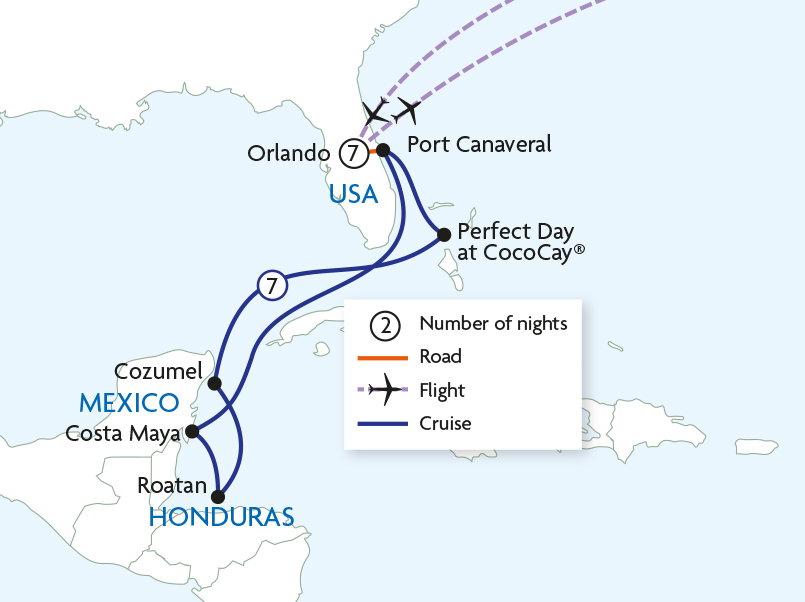 Orlando and The Caribbean
