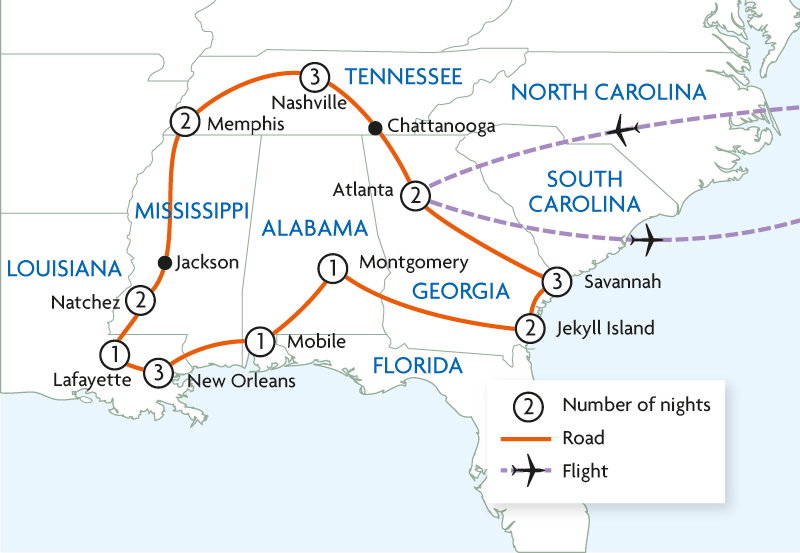 Deep South Encompassed