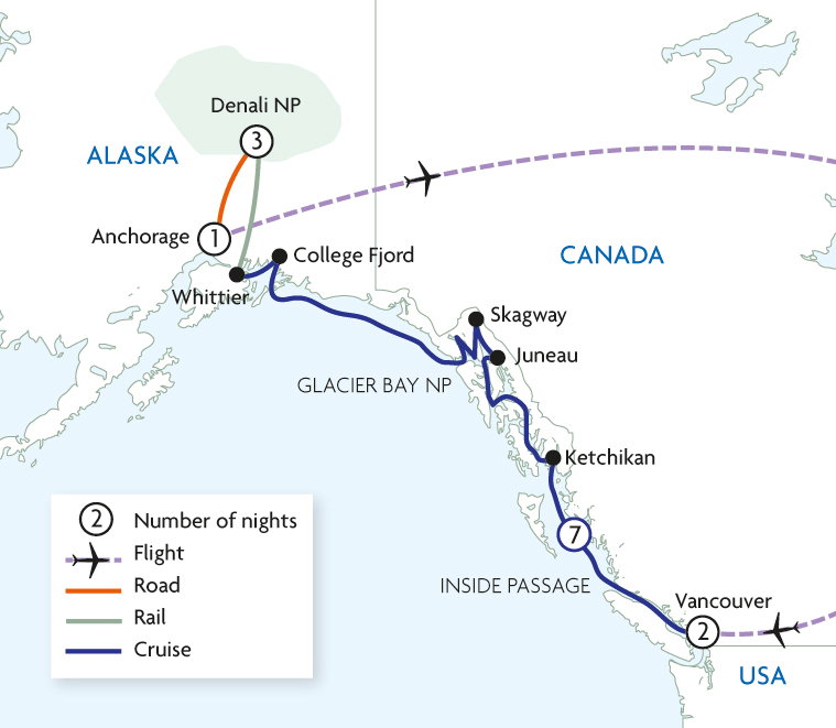Alaska by Land & Sea