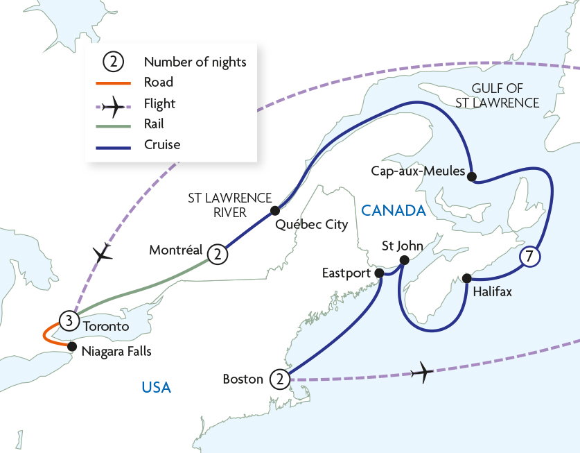 Classic Eastern Canada & New England