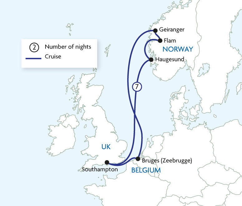 Norwegian Fjords from Southampton