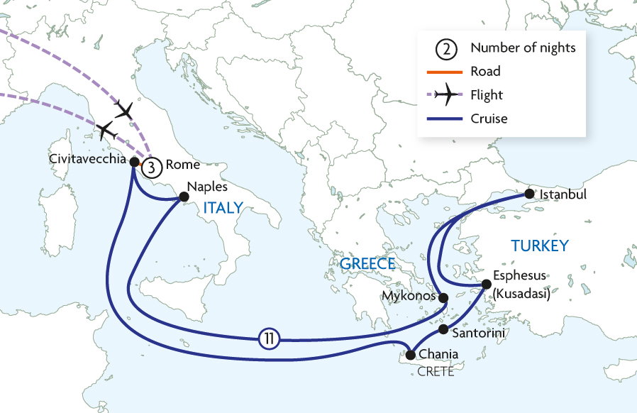 Italy, Greece & Historic Turkey