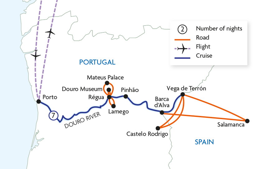 Douro, Porto & Salamanca