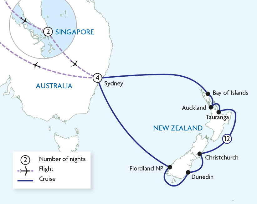 Iconic Cities & Scenic New Zealand