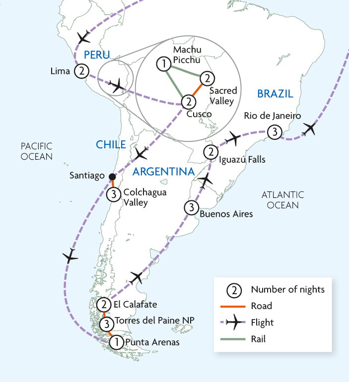 Icons of South America