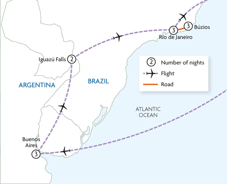 Buenos Aires to Rio de Janeiro