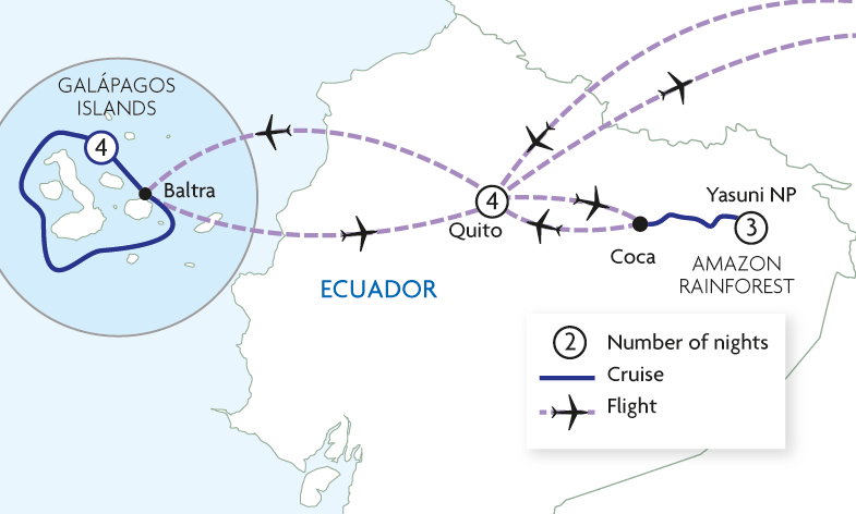 Wild Ecuador - Amazon & Galapagos