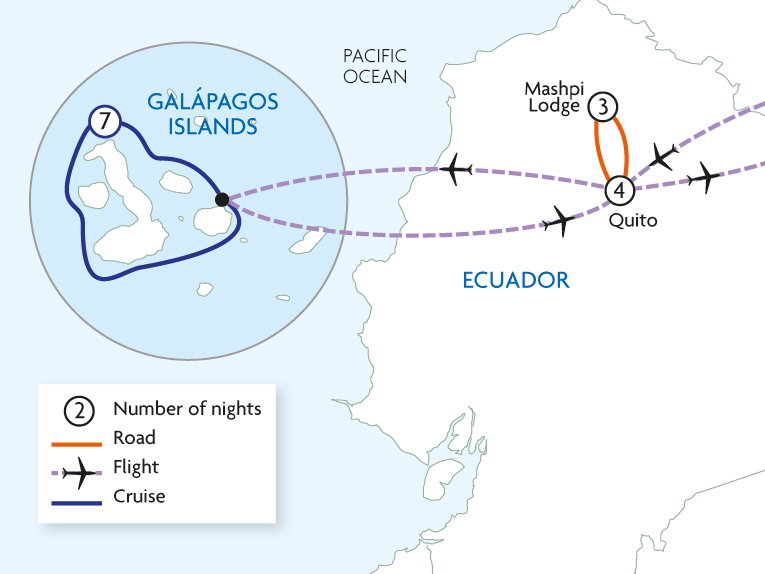 Enchanting Ecuador from Dublin