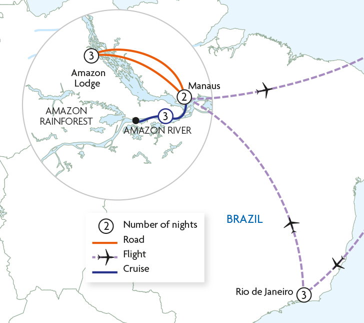 Brazilian Amazon Adventure from Dublin