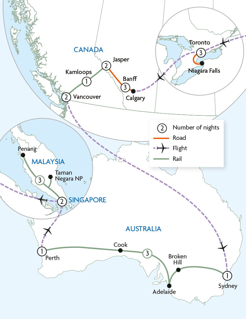 Round The World by Rail