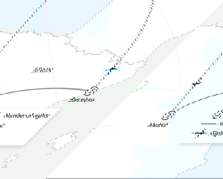 Madrid & Barcelona by Rail