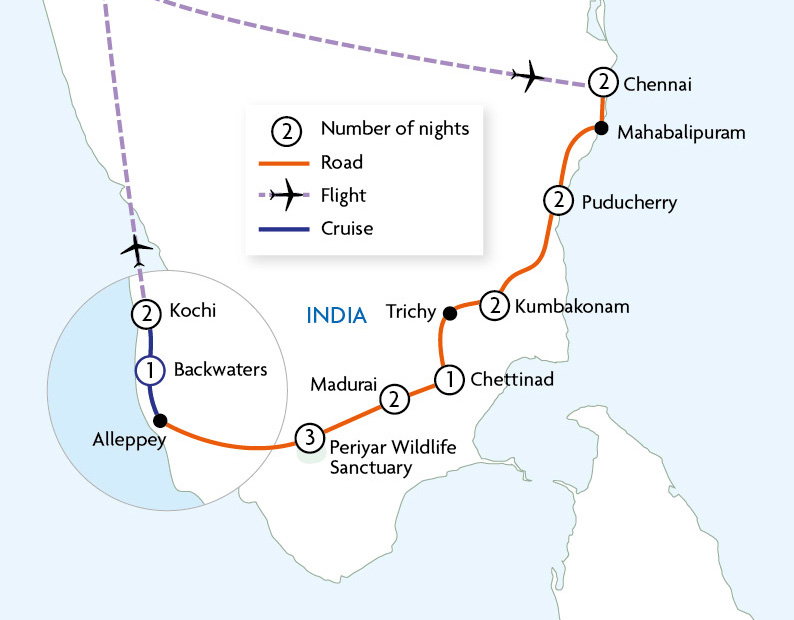 Grand Tour of South India