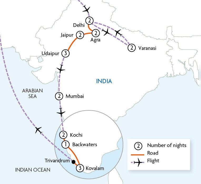 Majestic India - North and South