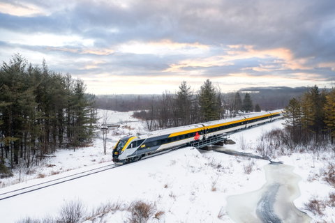 Toronto to Montreal - Winter Explorer by Rail