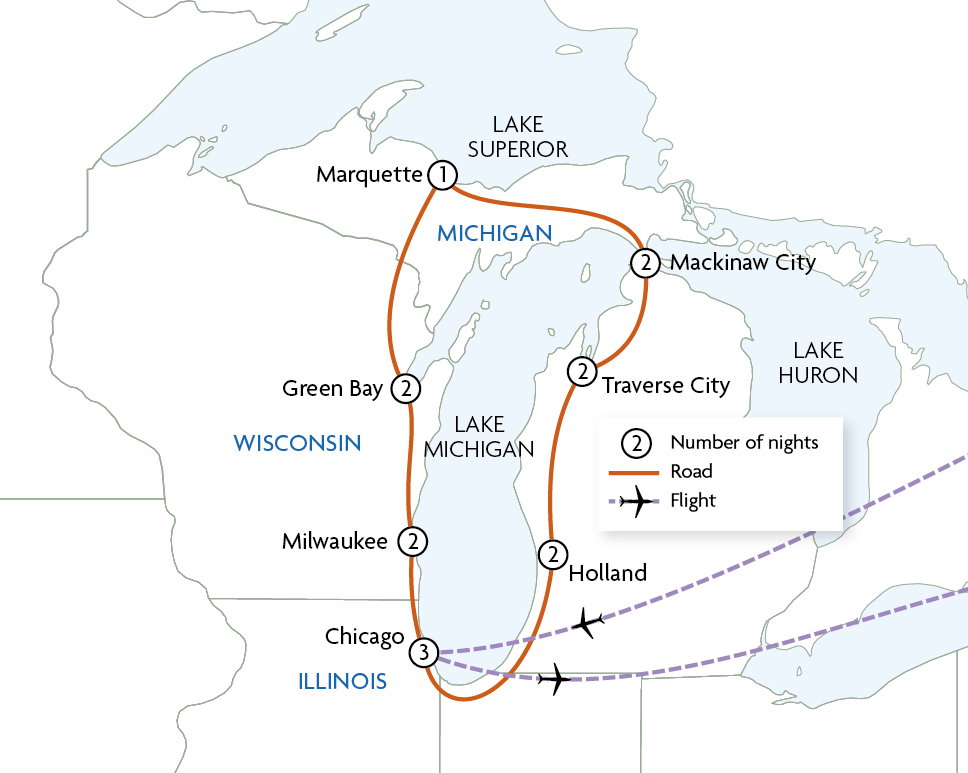 Chicago & The Great Lakes Loop