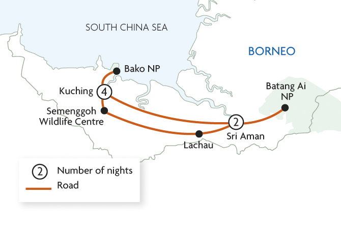 Journey through Sarawak