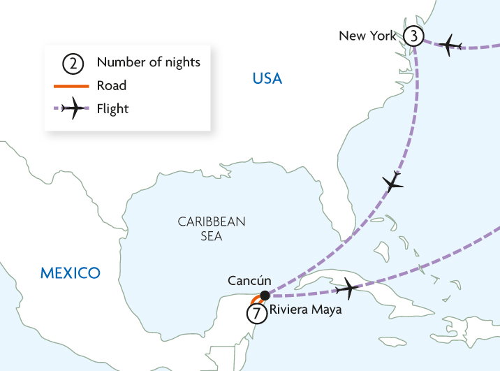 New York & Mexico