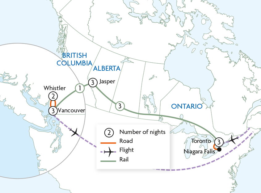 Trans Canada Rail Adventure