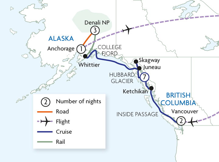 Alaska by Land & Sea