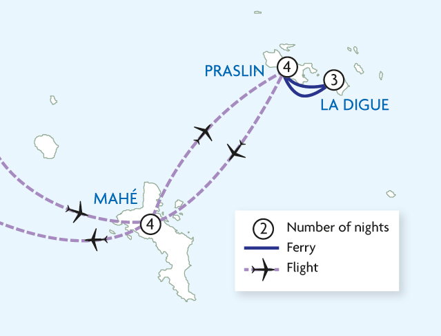 Island Hopping in the Seychelles (Praslin, La Digue & Mahe)