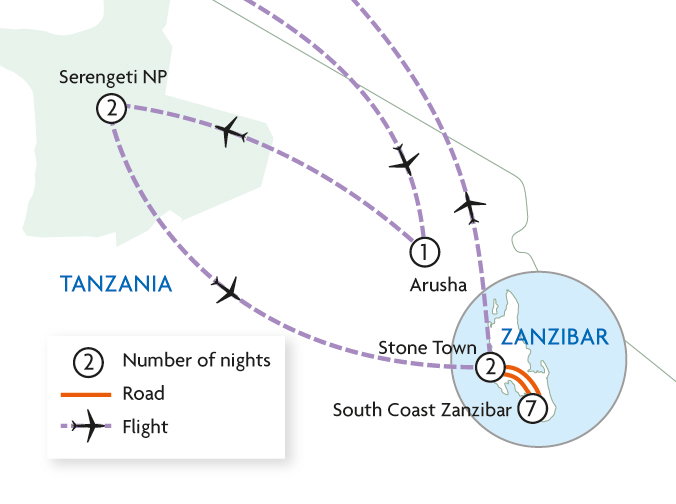 Safari, Stone Town & Zanzibar