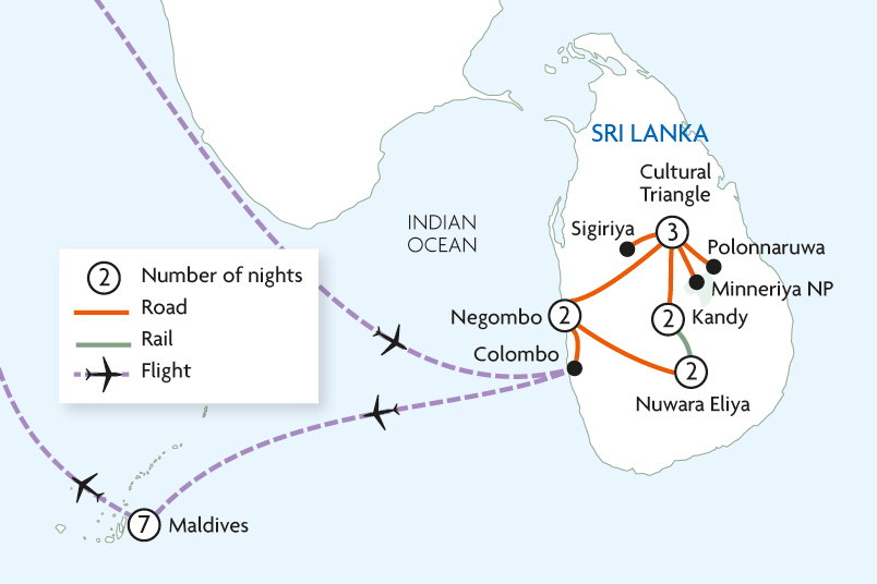 Sri Lanka & the Maldives
