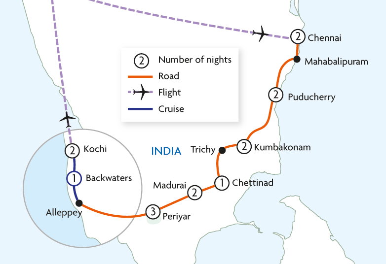 Grand Tour of South India