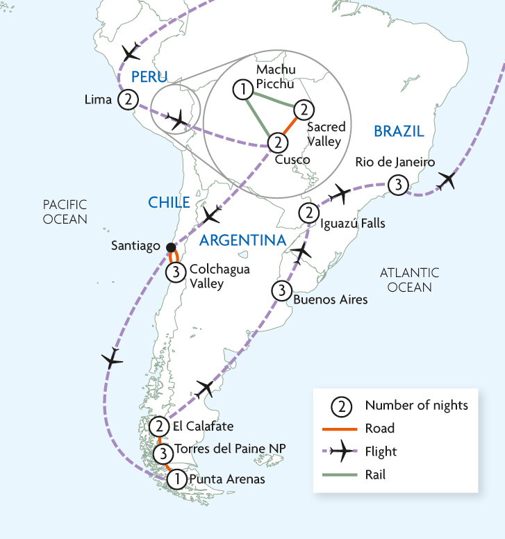 Icons of South America