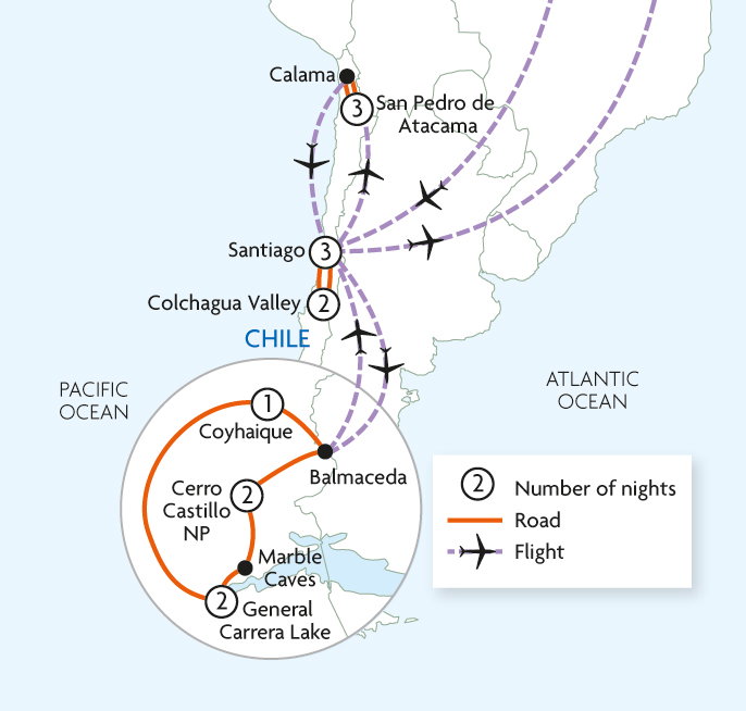 Untouched Patagonia & The Atacama Desert
