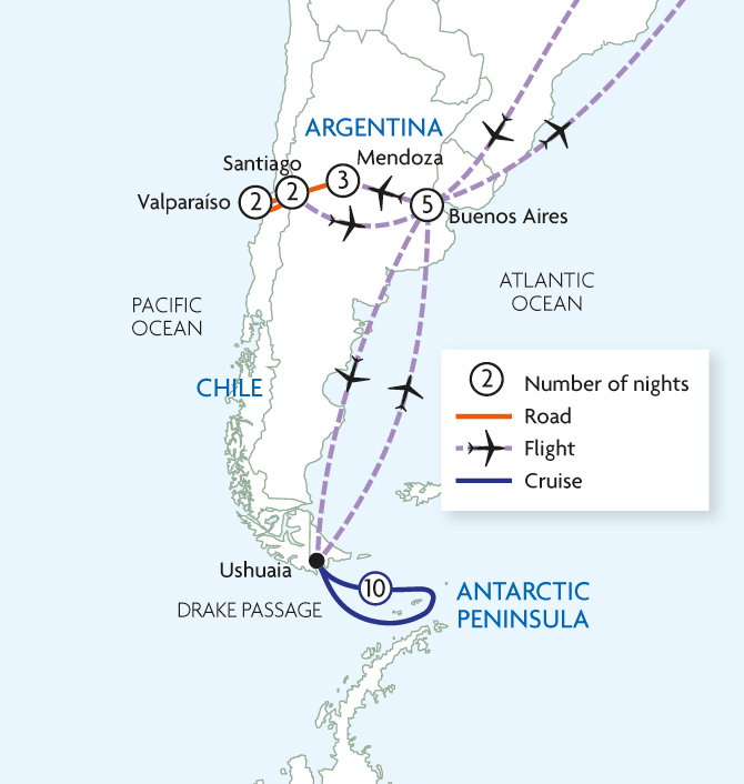 Highlights of Chile & Antarctica