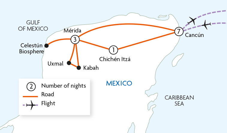 Yucatan Peninsula & Beach