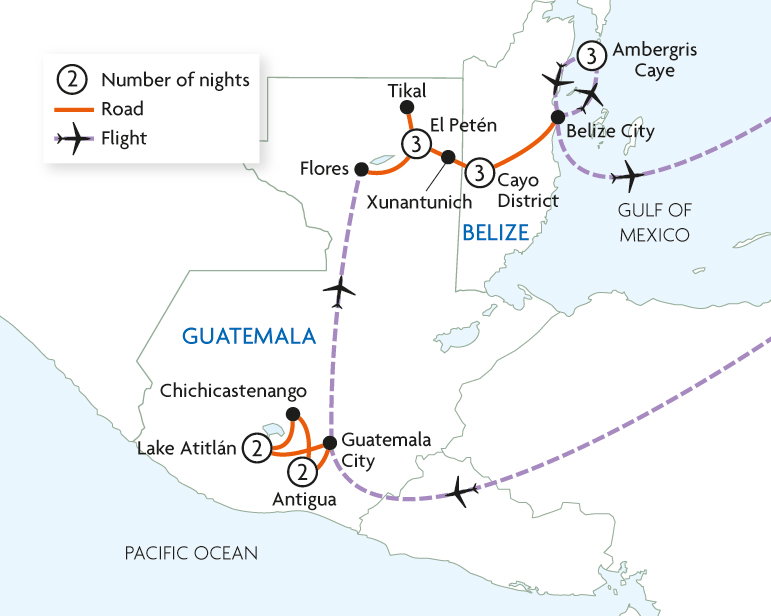 Mayan Trails of Guatemala & Belize